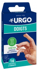 Urgo Vingers 16 Pleisters 2 Formaten