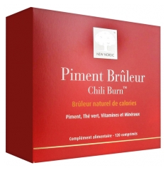 New Nordic Bruciatore di Peperoncino 120 Compresse