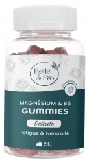 Belle & Bio Magnēzijs & Vitamīns B6 60 Gumijas