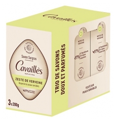 Cavaill&egrave;s Ziepes ar pārsēru (Surgras) Verbenas komplekts 3 x 200 g