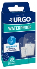 Urgo Waterproof 2 Formats 38 Dressings 