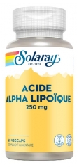Solaray Alpha Lipoic Acid 250 mg 60 Vegetable Capsules