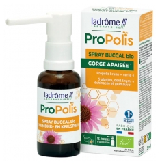 Ladr&ocirc;me Propolis Pr&scaron;ilo za usta pomiritev grla Bio 30 ml