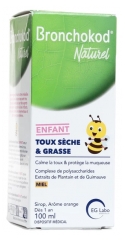 Bronchokod Naturel Enfant Sirop Toux Sèche &amp; Grasse 100 ml