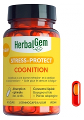 HerbalGem Stres Za&scaron;čita Kognitivnost 30 Gemmocapsev