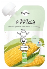 Popote Pur&eacute; de Ma&iacute;z Ecol&oacute;gico Frasco de 4/6 Meses 120 g