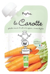 Popote Knijpzak De Wortel Puree Vanaf 4/6 Maanden Bio 120 g
