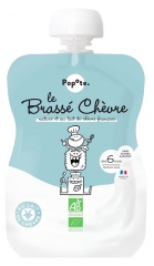 Popote Knijpzak Le Brass&eacute; Geit Moes Vanaf 6 Maanden Bio 100 g