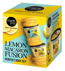 Organic Shop Set per il Corpo con Fusione di Amaretti al Limone