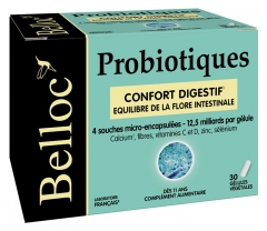 Belloc Probiotiques 30 Gélules Végétales