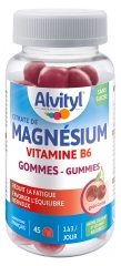 Alvityl Magnesium Vitamin B6 Cherry 45 Gummies