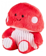 Soframar Cozy Kuscheltier Abnehmbare W&auml;rmflasche Pilz Rosa