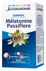 Juvamine Melatonina Pasiflora 30 Comprimidos