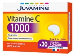 Juvamine C vitamīns 1000 30 ko&scaron;ļājamās tabletes