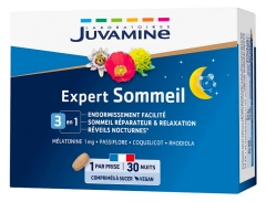 Juvamine Dormir 3en1 Melatonina + Plantas 30 Comprimidos para chupar