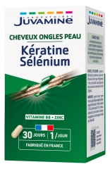 Juvamine Keratin Selenium 30 Kapsułek