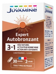 Juvamine Expert Autobronceador 3en1 60 C&aacute;psulas