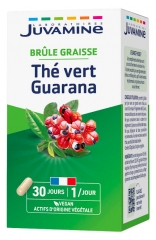 Juvamine Zelen&yacute; čaj Guarana 30 Kapsl&iacute;