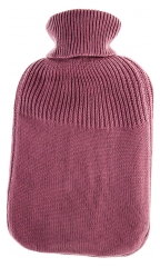 Bolsa de &Aacute;gua Quente Soframar Fashy com Capa de Tric&ocirc; Remov&iacute;vel 2 L