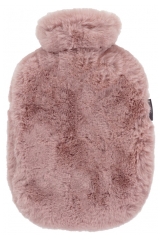 Soframar Fashy Warmwaterkruik met Afneembare Bontlook Hoes 2 L