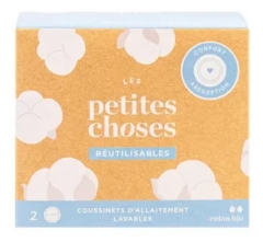 Opakovaně použiteln&eacute; omyvateln&eacute; podložky na kojen&iacute; Les Petites Choses 2 kusy
