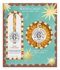 Roger &amp; Gallet Bois d'Orange Di&scaron;avna voda za dobro počutje 30 ml + Darilo: Milo za dobro počutje 100 g