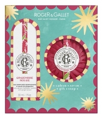 Roger &amp; Gallet Gengibre Vermelho &Aacute;gua de Col&ocirc;nia Bem-Estar 30 ml + Sabonete Bem-Estar 100 g de Oferta