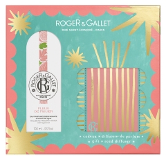Roger &amp; Gallet Fleur de Figuier Eau Parfumée Bienfaisante 100 ml + Diffuseur de Parfum Offert