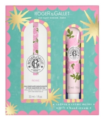 Roger &amp; Gallet Rose Apă Parfumată Benefică 30 ml + Cremă de M&acirc;ini 30 ml Oferită