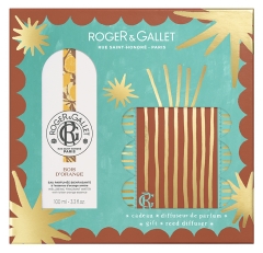 Roger &amp; Gallet Bois D'Orange Eau Parfumée Bienfaisante 100 ml + Free Perfume Diffuser