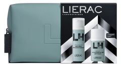 Lierac Homme Fluide Anti-Âge Global 50 ml + Déodorant Anti-Transpirant 48H Anti-Traces 50 ml et sa Trousse Offerts