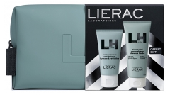 Lierac Homme Energizing Moisturizing Gel 50 ml + Integral Shower Gel 200 ml and its Kit Offered