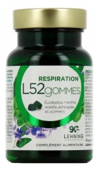 Laboratoires Lehning L52 Gommes Respiration 45 Gummies