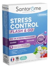 Santarome Stress Control Flash &amp; Go 15 Comprimés