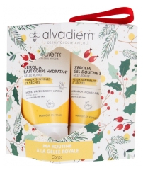 Alvadiem Xerolia Tělov&eacute; ml&eacute;ko hydratačn&iacute; 30 ml + Xerolia Sprchov&yacute; gel s předsma&scaron;těn&iacute;m 30 ml
