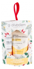 Alvadiem Feuchtigkeitsspendender Lippenpflegestift 4 g + Xerolia R&uuml;ckfettendes Duschgel 30 ml