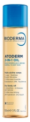 Bioderma Atoderm 2-in-1 Oil Huile Sèche Corps 150 ml