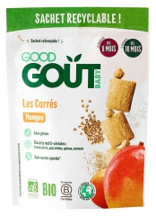 Good Go&ucirc;t Cuadrados de Mango a partir de 8 Meses Bio 50 g