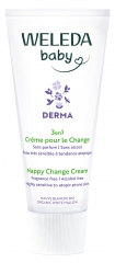 Baby Derma 3en1 Crema Para el Cambio de Pa&ntilde;al sin Perfume 50 ml