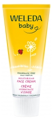 Cremă de Față Protectoare Weleda Baby cu Gălbenele Fără Parfum 50 ml