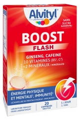 Alvityl Boost Žen&scaron;enis ir Kofeinas 20 Putojančių Tablečių