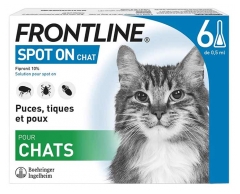 Frontline Spot-On Chat 6 Pipettes