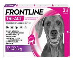 Frontline Psy 20-40 kg 3 Pipety