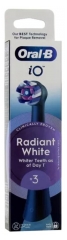 Oral-B iO Radiant White 3 Spazzole di Ricambio