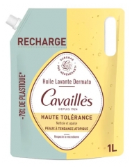 Cavaill&egrave;s Aceite Limpiador Dermatol&oacute;gico Alta Tolerancia Eco-Relleno 1 L