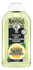 Champ&ocirc; Anticaspa Le Petit Marseillais C&eacute;drat Bio e &Oacute;leos Essenciais Homem 250 ml