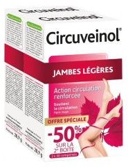 Nutreov Circuveinol Vieglie Kājas Komplekts 2 x 30 tabletes Īpa&scaron;ais Piedāvājums