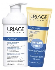 Uriage Anti-Irritation Relipidant Cream 400 ml + Soothing Cleansing Oil 200 ml Bezpłatnie