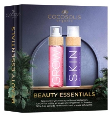 Cocosolis Skin Torr Olja Anti-Cellulit 110 ml + Grow Snabbt V&auml;xande H&aring;rserum 100 ml