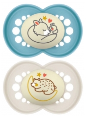 MAM 2 Sucettes Original Nuit 18 Mois et +